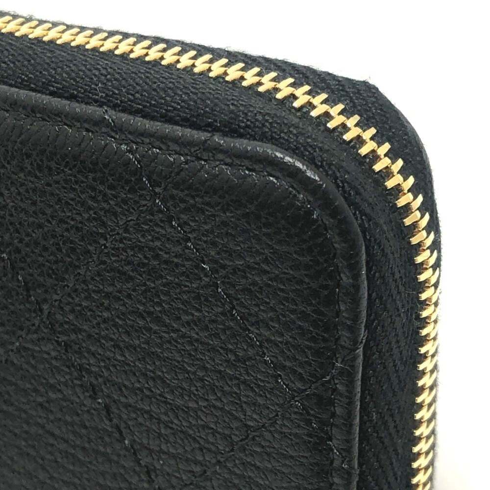CHANEL Black Leather Logo Wallet - Picture 11 of 15